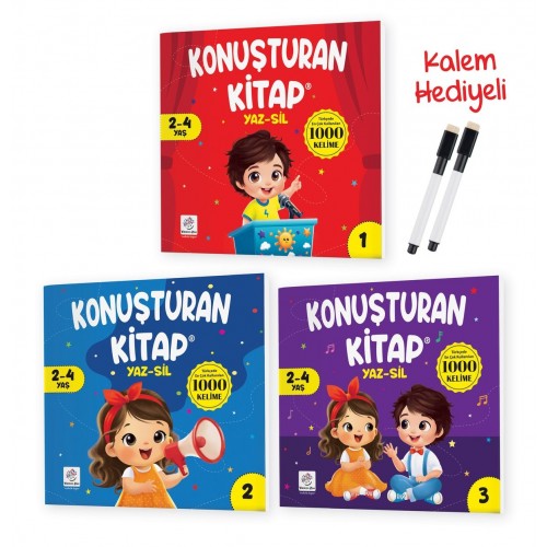 Yükselen Zeka Konuşturan Kitap Serisi YAZ-SİL